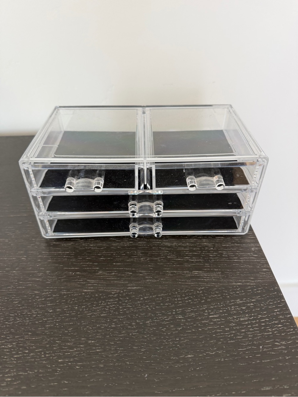 Clear 4-Drawer Acrylic Jewelry & Makeup Organizer - Clear